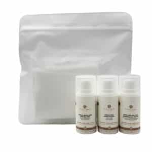 Travel kit rosa - pelli mature, con macchie o acne